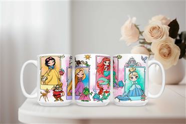 Snow White Rapunzel Ariel Cinderella